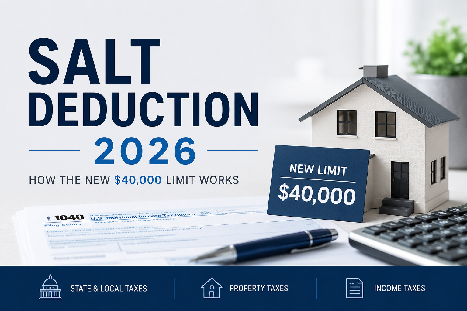 SALT Deduction 2026: How the New $40,000 Limit Works